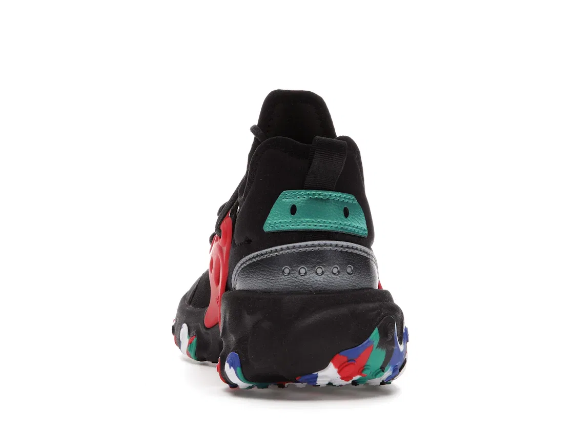 Детские кроссовки Lifestyle Nike React Presto Nike, Black/University Red-Multi — фото 4