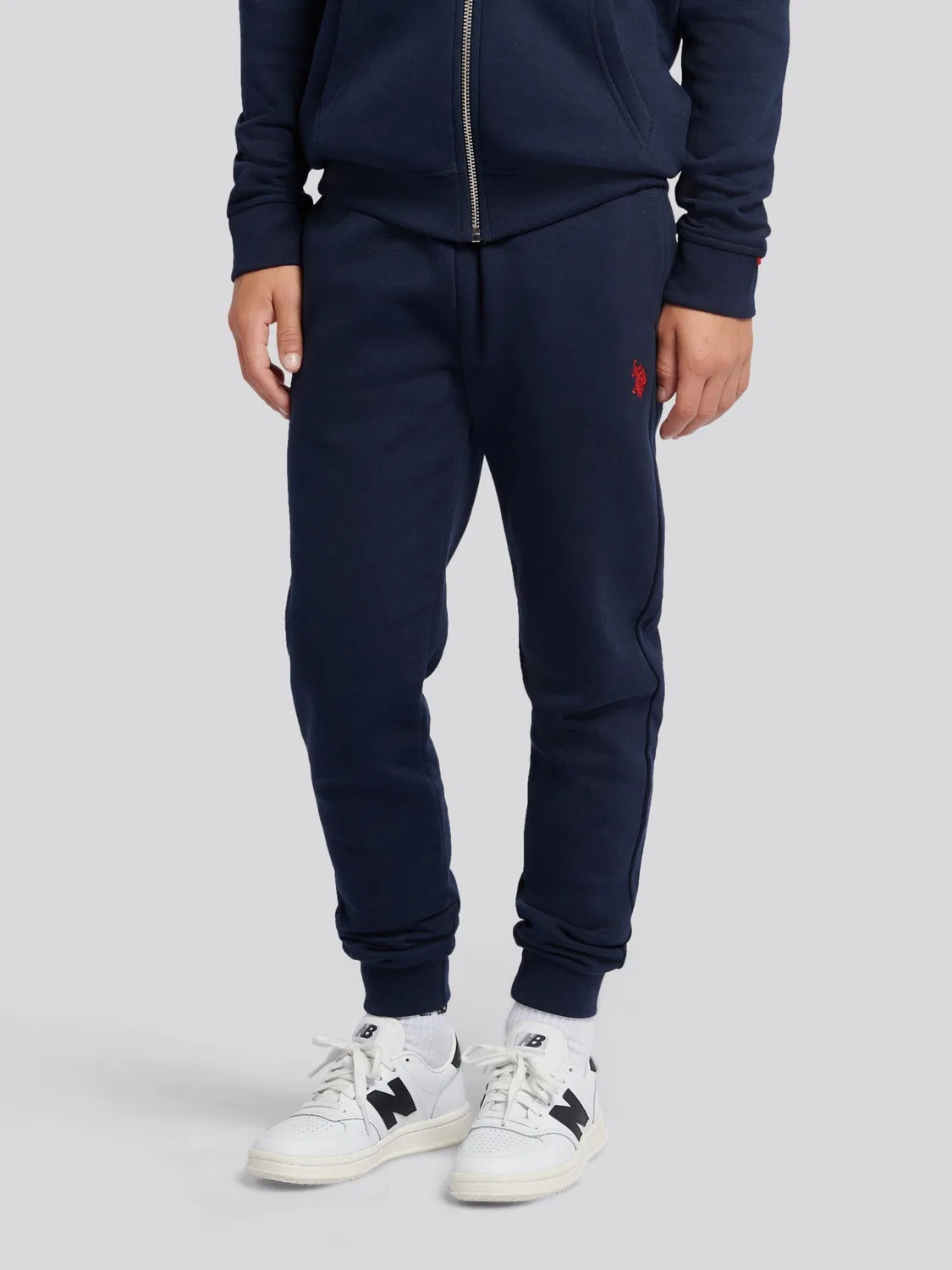 Джоггеры Double Horsemen Loopback U.S. Polo Assn., синий