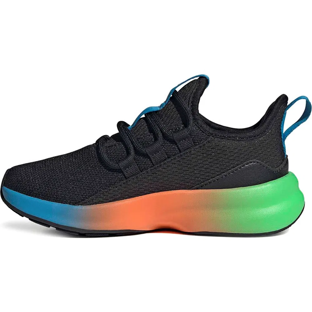 Детские кроссовки Lite Racer Adapt 8.0 Adidas, Black/Green/Orange — фото 3