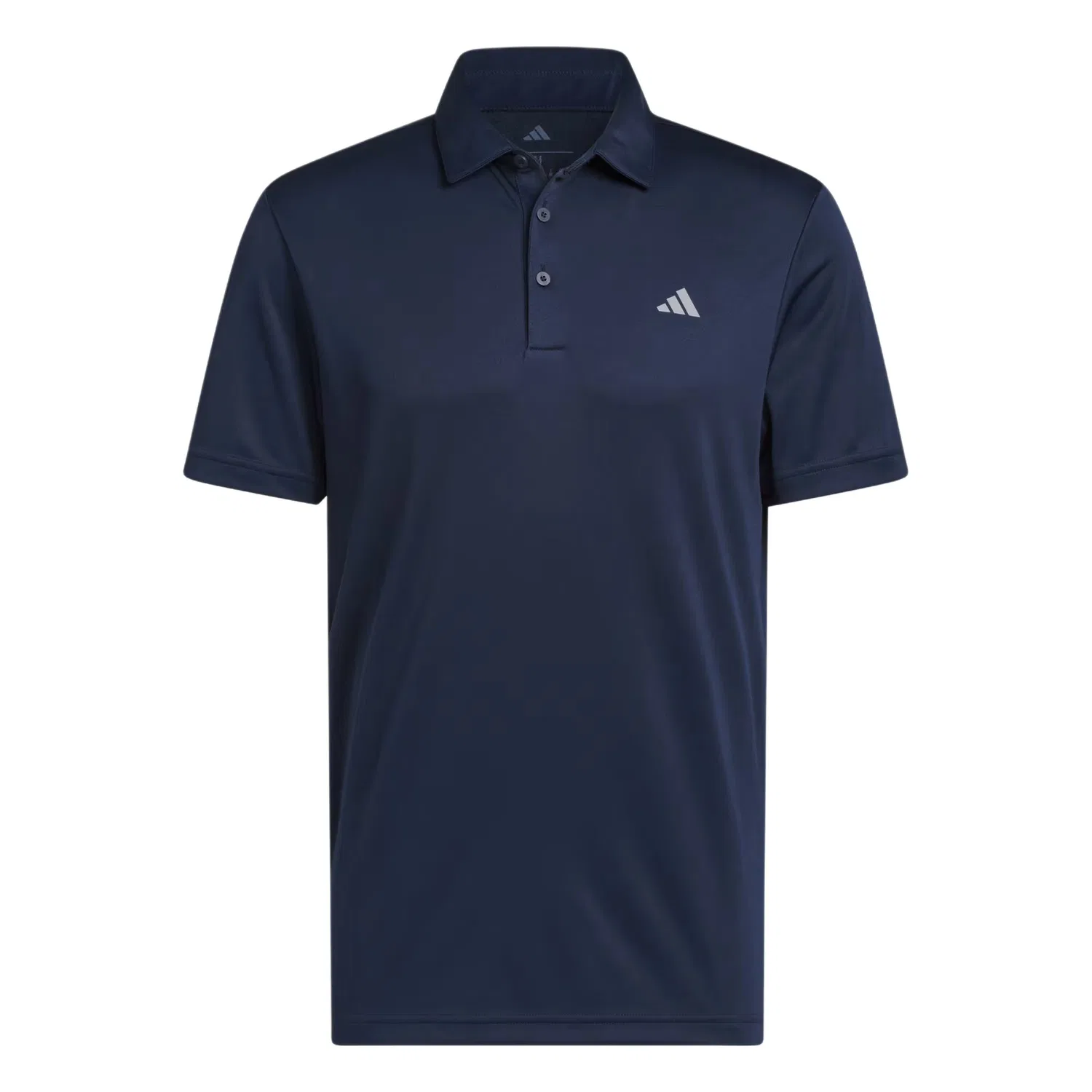 Мужское поло с воротником и синим цветом Adidas, Blue