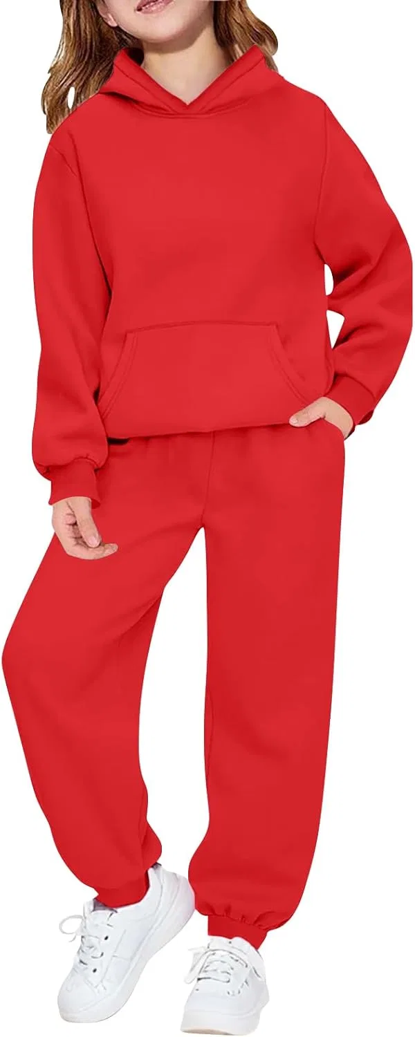 Спортивный костюм флисовый детский, Red