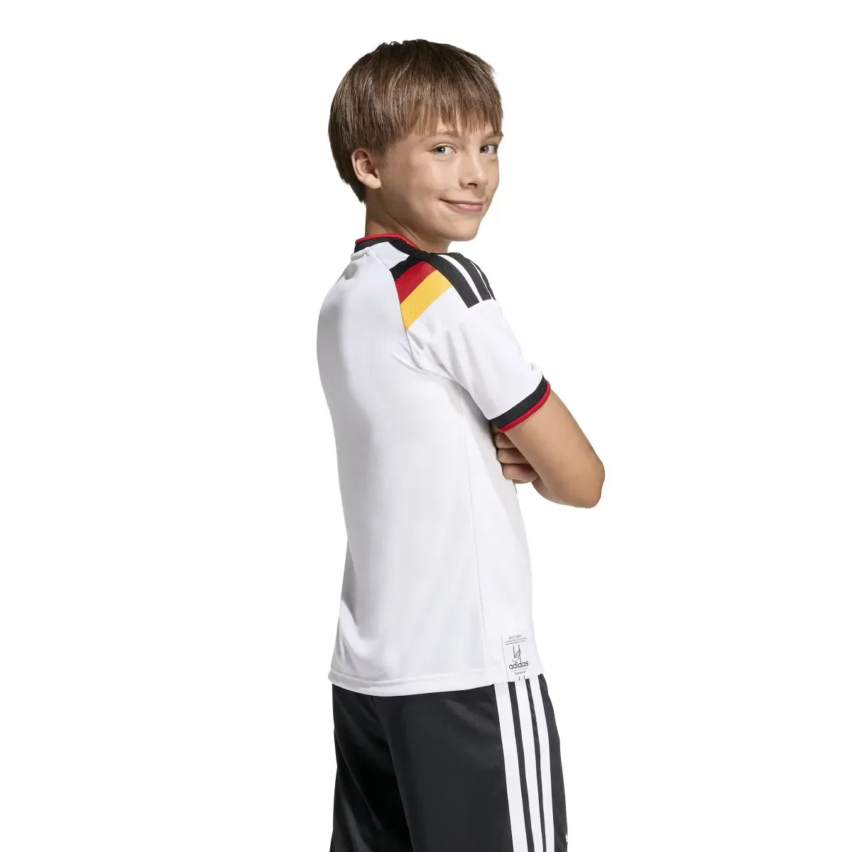 Детская футбольная футболка с принтом Alemania Mundial 2026 adidas, Blanco — фото 2