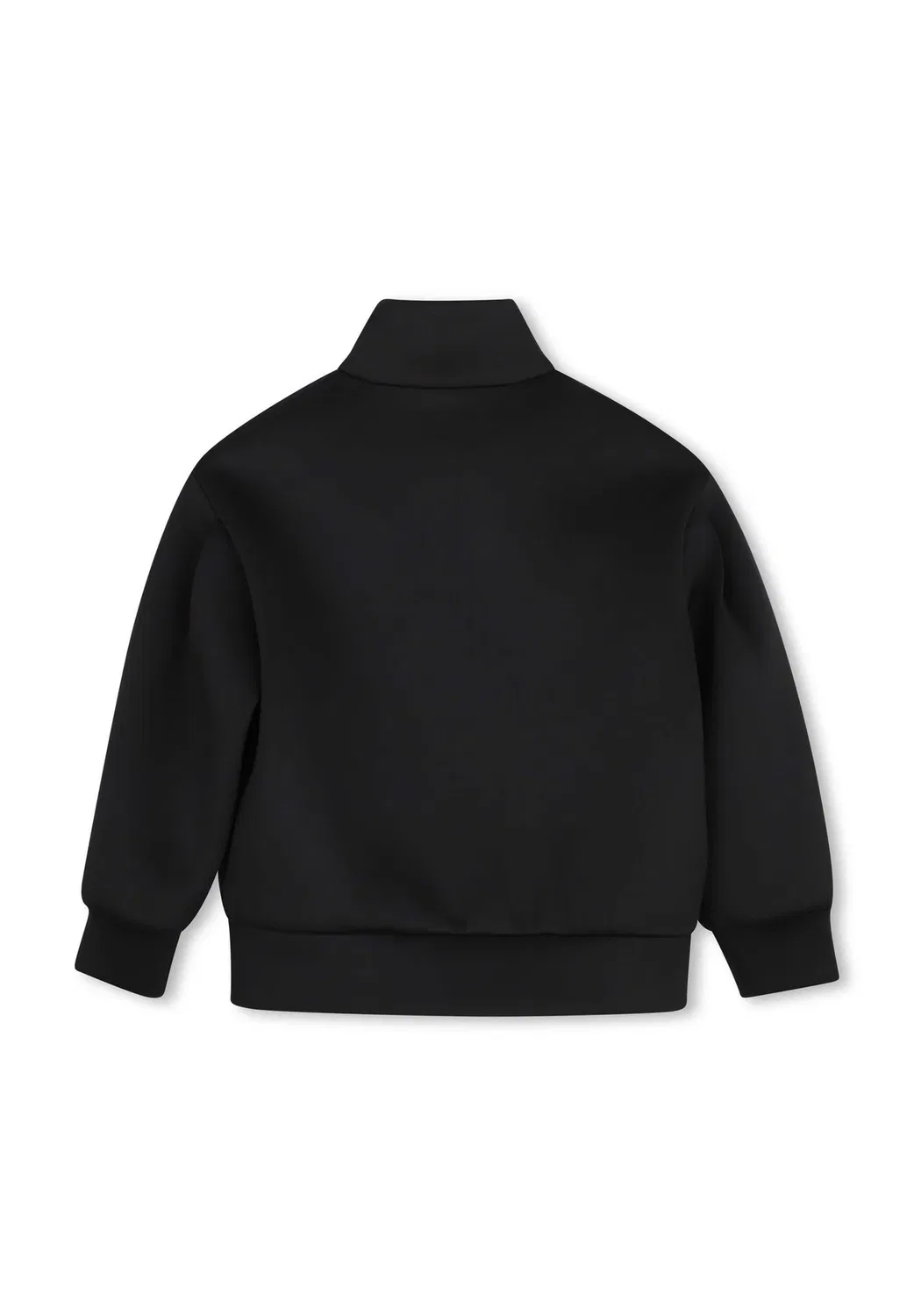 Кардиган с высокой посадкой - толстовка на молнии Karl Lagerfeld Kids, Black — фото 2