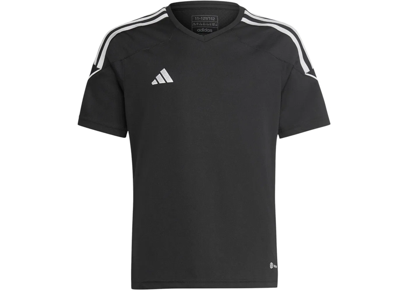 Детская футболка-джерси с логотипом Tiro 23 League Adidas, черный/белый