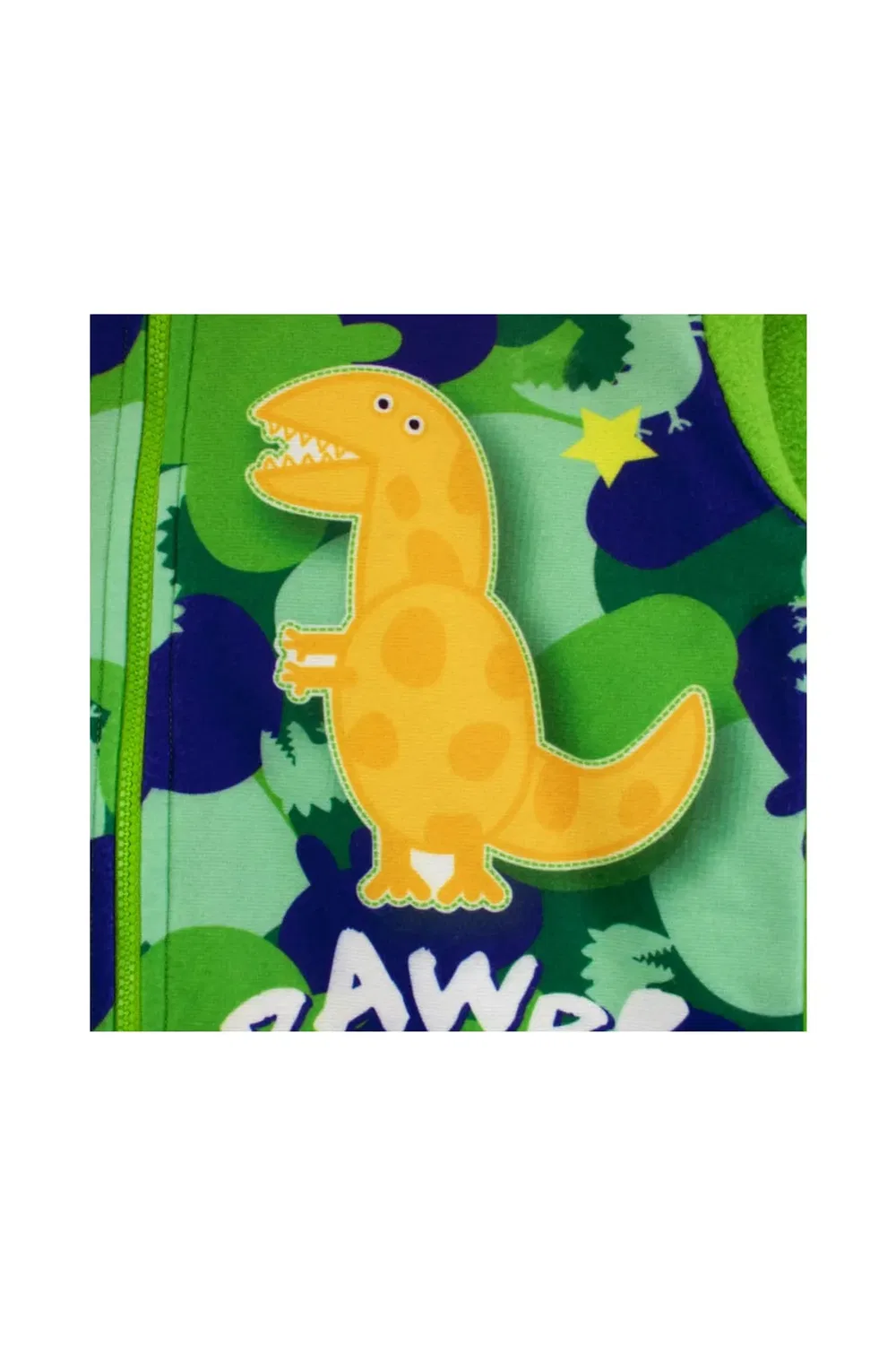 Детский комбинезон-слип с принтом George Pig Dinosaur Peppa Pig, Green — фото 4