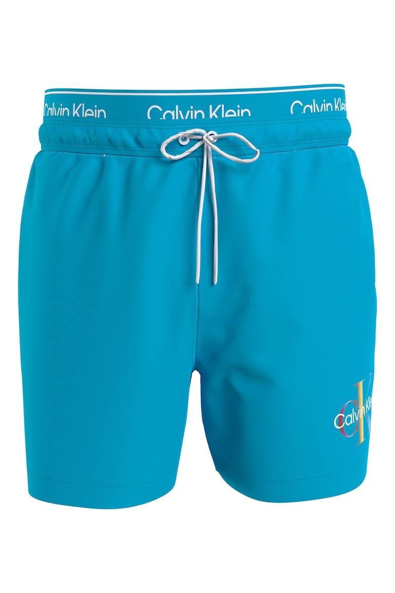 

Мужские плавательные шорты Calvin Klein с логотипом, белые
