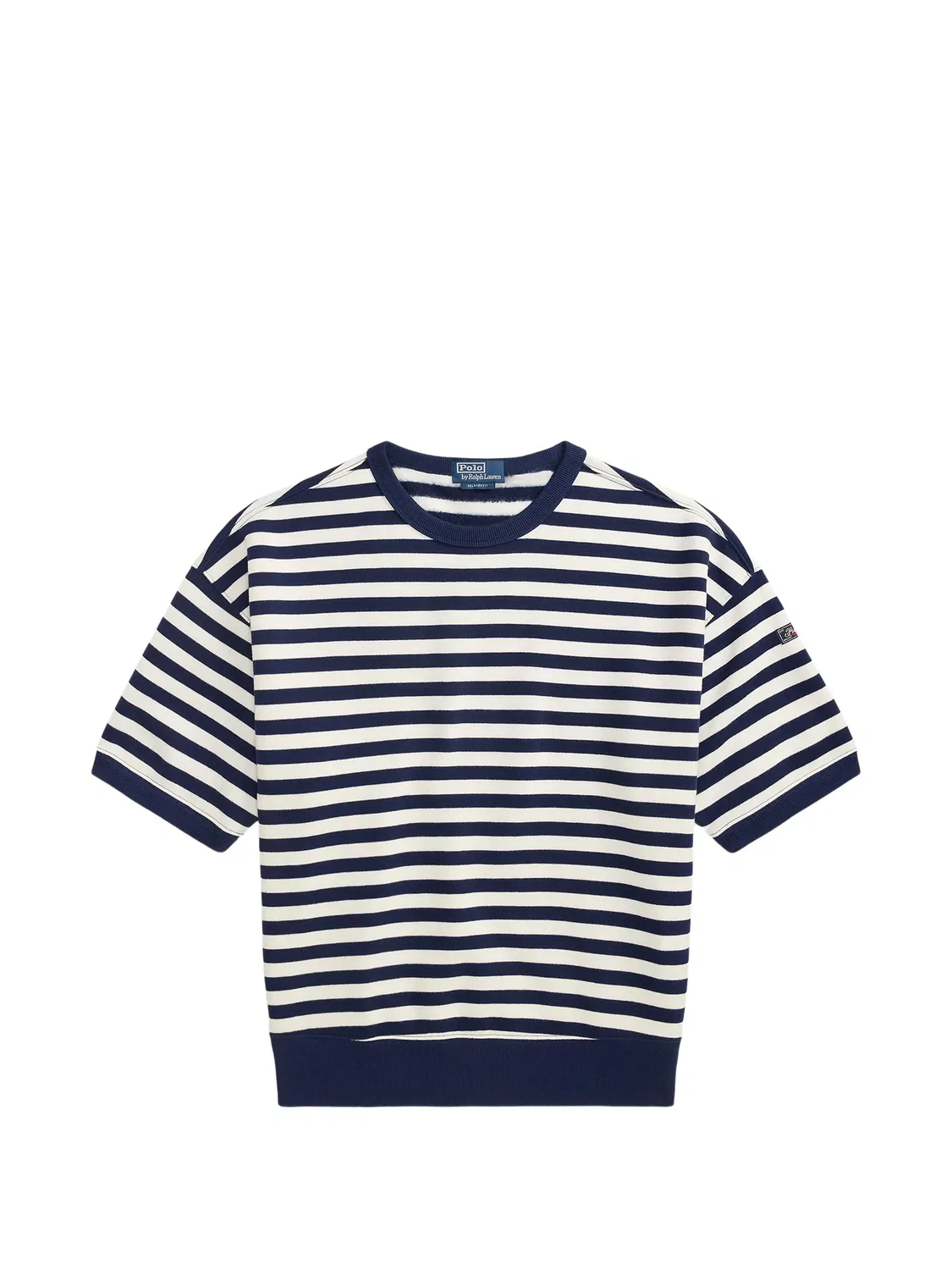 Футболка в полоску темно-синяя Polo Ralph Lauren, синий