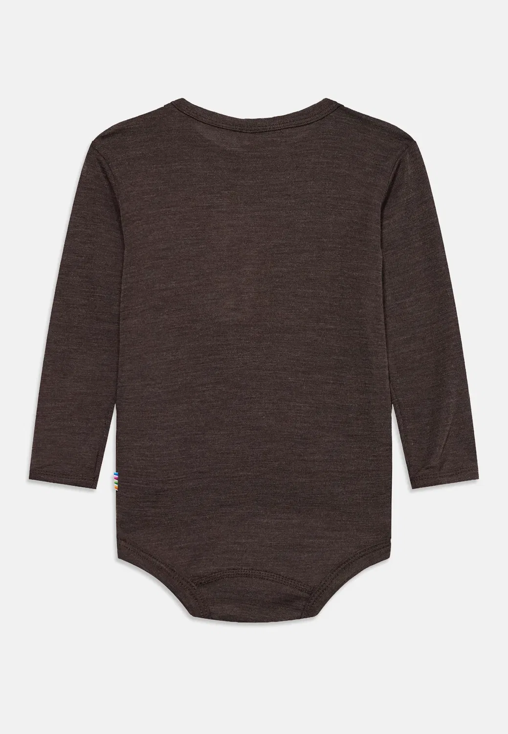 Унисекс - боди Joha, Mottled Dark Brown — фото 2