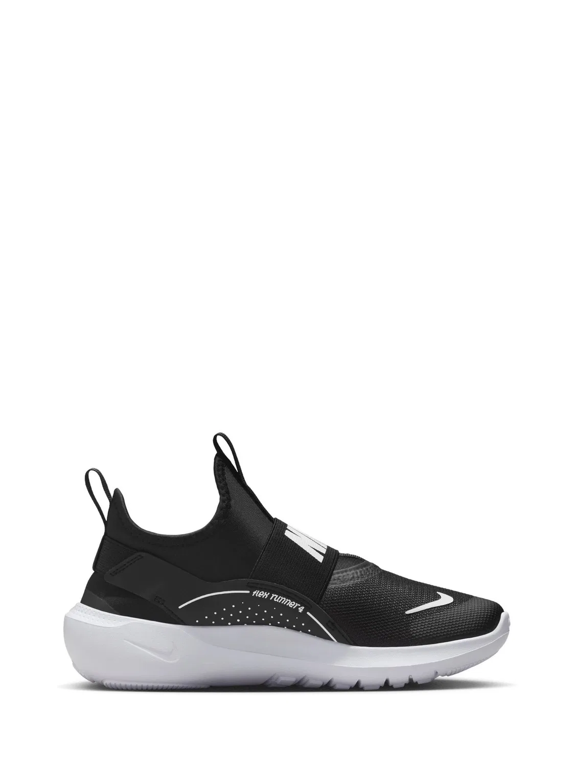 Кроссовки для бега Flex Runner 4 Nike, черно-белые — фото 3