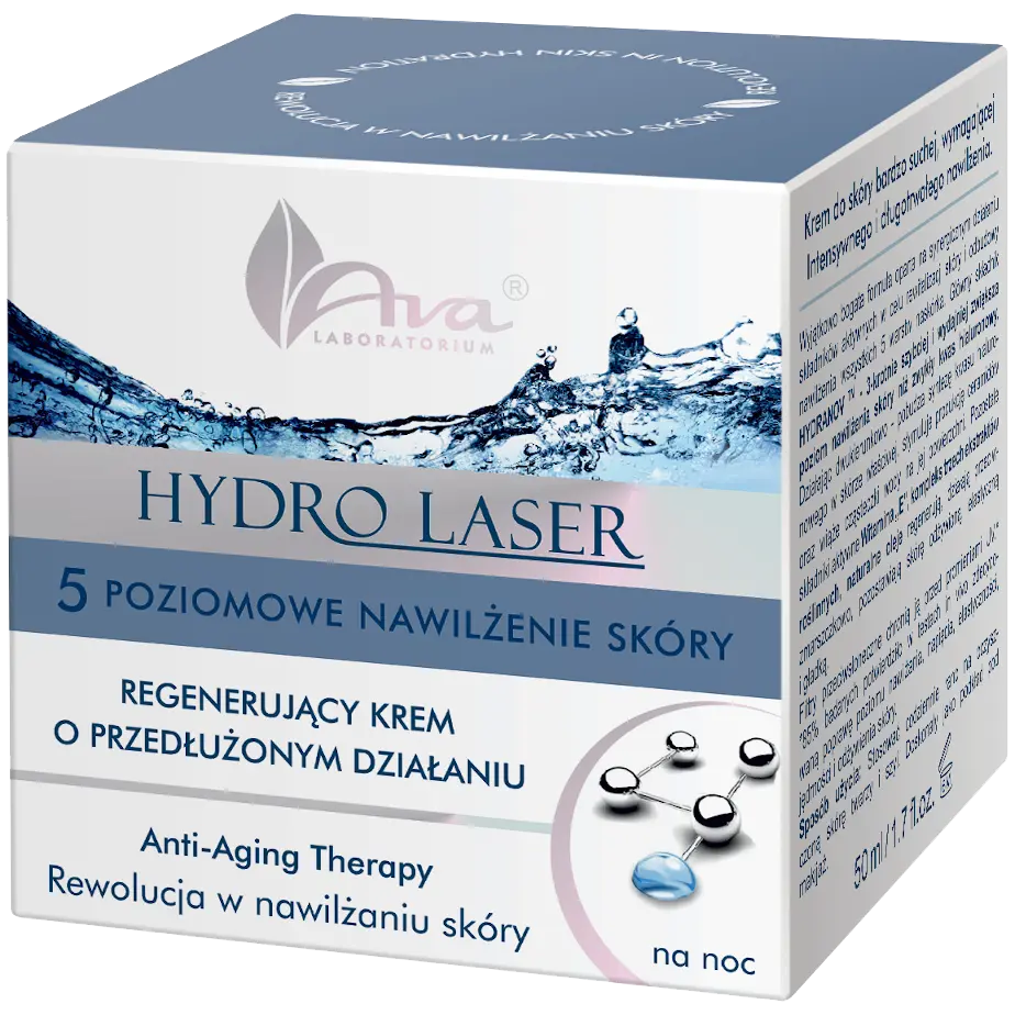 Масло для лица Ava — Hydro Laser Ночной регенерирующий, 50 мл — фото 3
