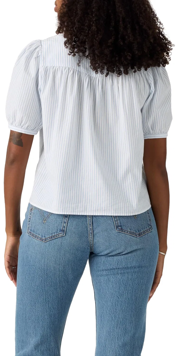 Женская блузка Amelie Levi's, Pixie Stripe V2 Blue — фото 2