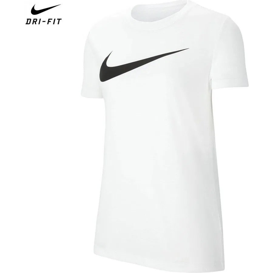 Футболка женская с коротким рукавом Dri-Fit Park20 Ss Tee Nike, Белый