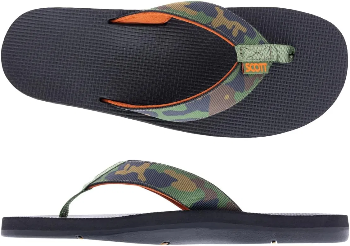 Сандалии с поддержкой стопы Scott Hawaii, Green Camo