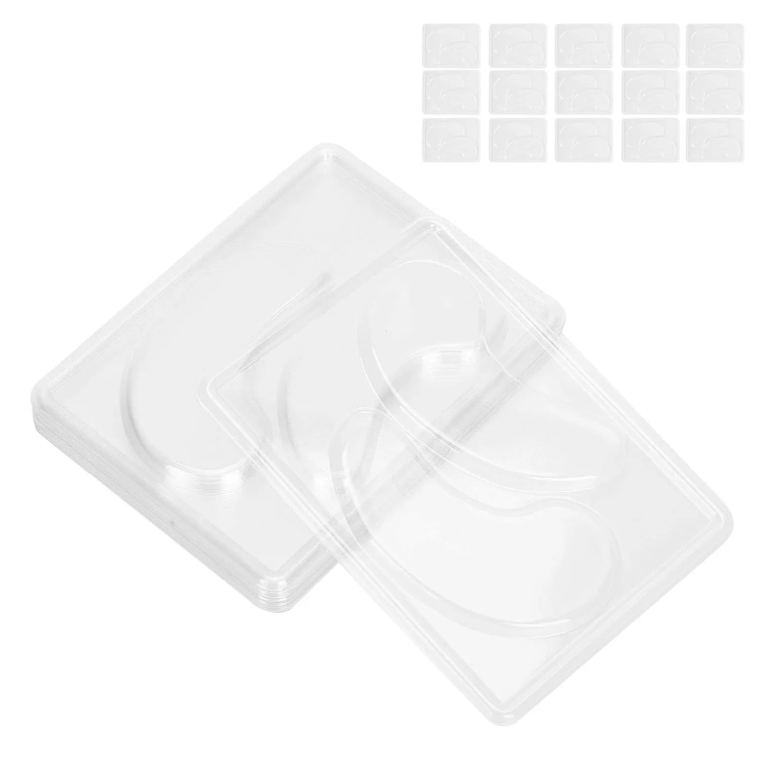 Форма для глазных масок, прозрачная, Horett, 25 шт, Transparent — фото 2