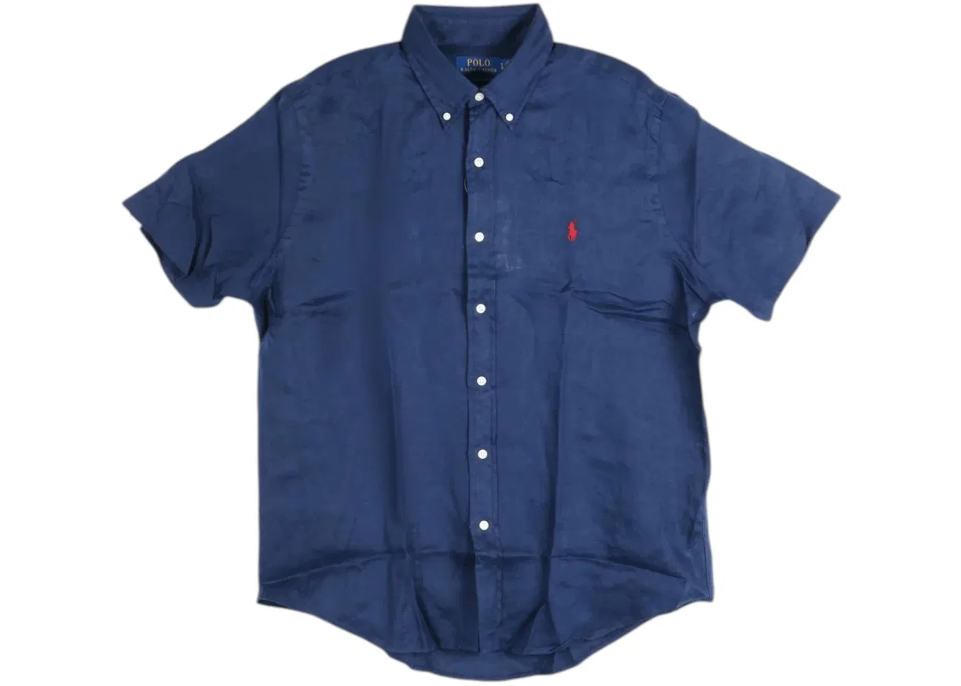 Мужская рубашка из мягкого хлопка Shirt Polo Ralph Lauren, Newport Navy