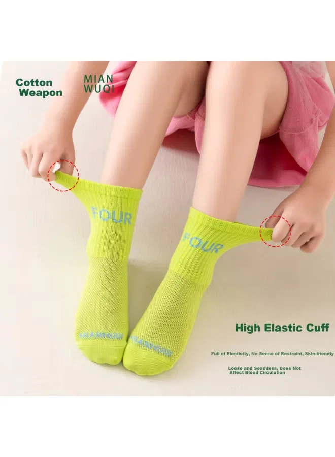Носки детские хлопковые с принтом Mianwuqi Cotton Weapons — фото 2