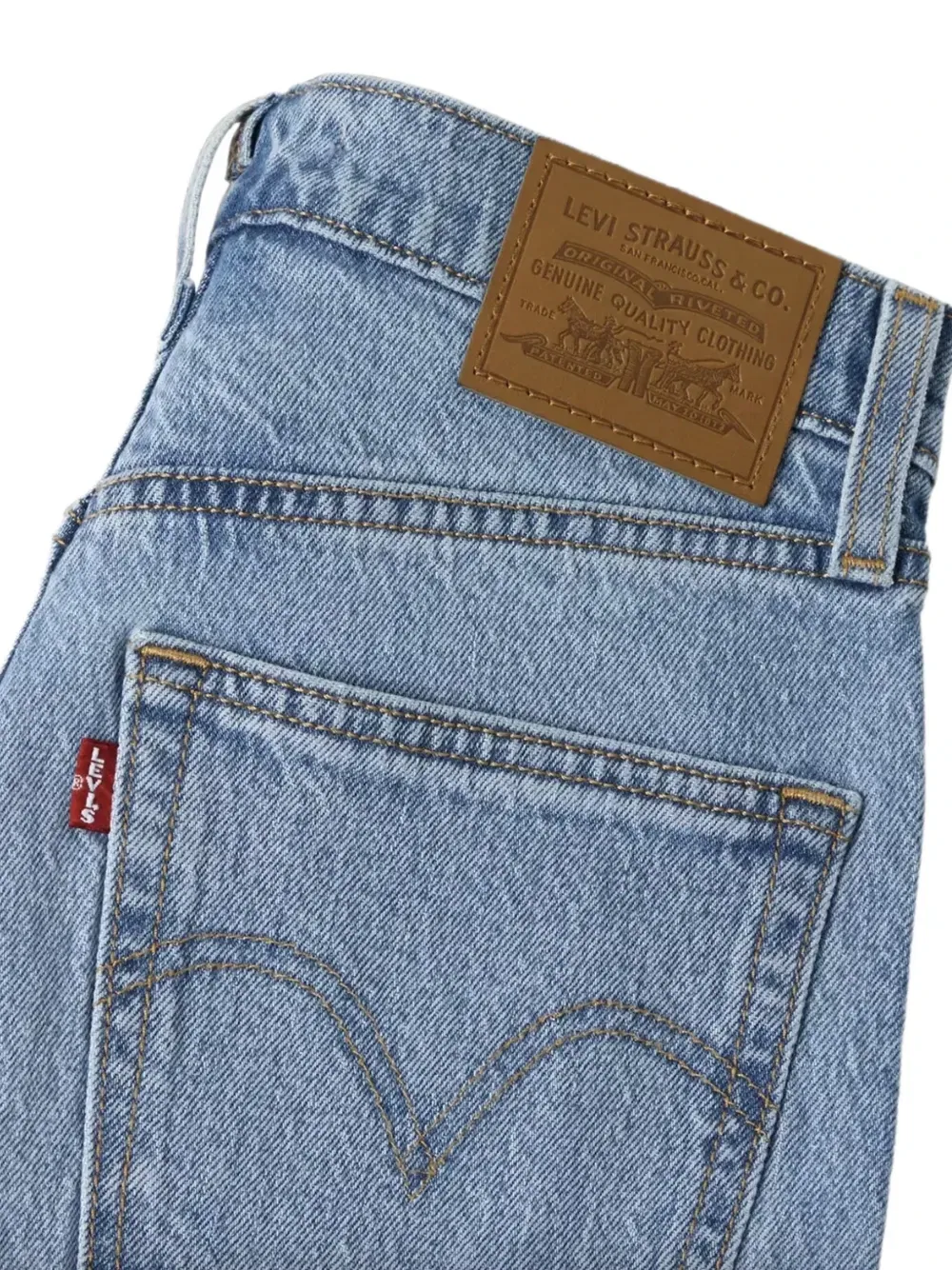 Джинсы прямого кроя Ribcage Levi'S, синий — фото 3