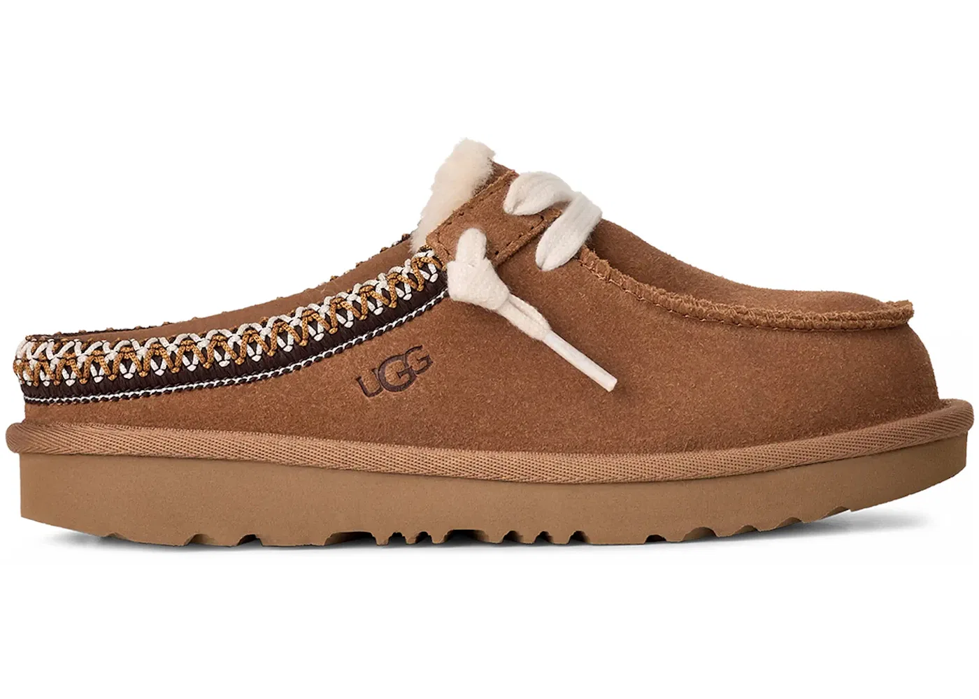 Детские тапочки-мюли UGG Tasman Mule Slipper, Chestnut