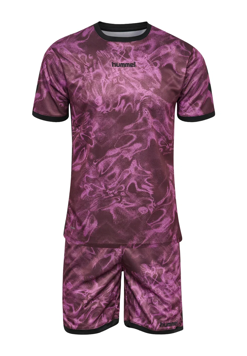 Детский спортивный костюм Hmlblaze club 26 с графическим принтом, унисекс Hummel, Liatris Huckleberry