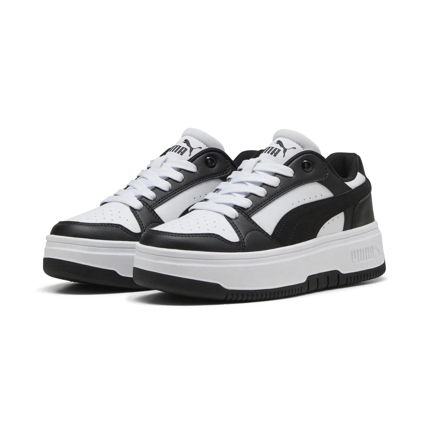 Детские кроссовки для девочек Rebound Femme Jr, PUMA Puma White Puma Black