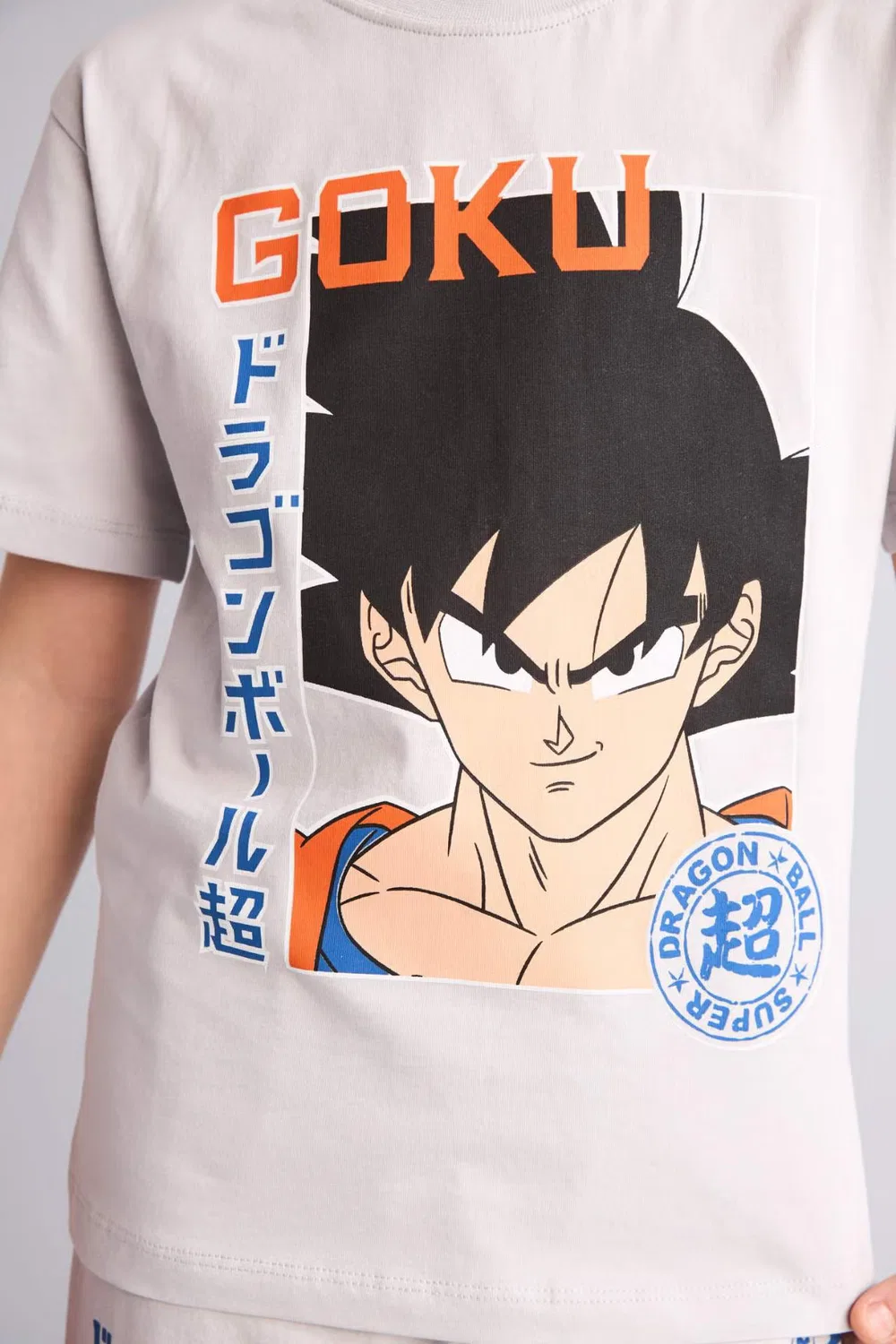 Пижама с принтом комплект Dragon Ball Defacto, серый — фото 4