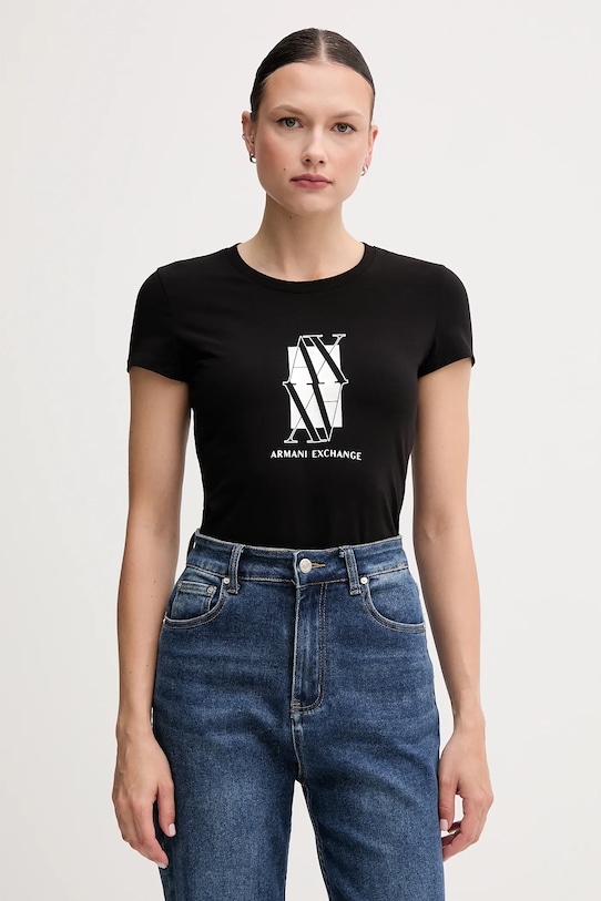 

Футболка Armani Exchange, черный