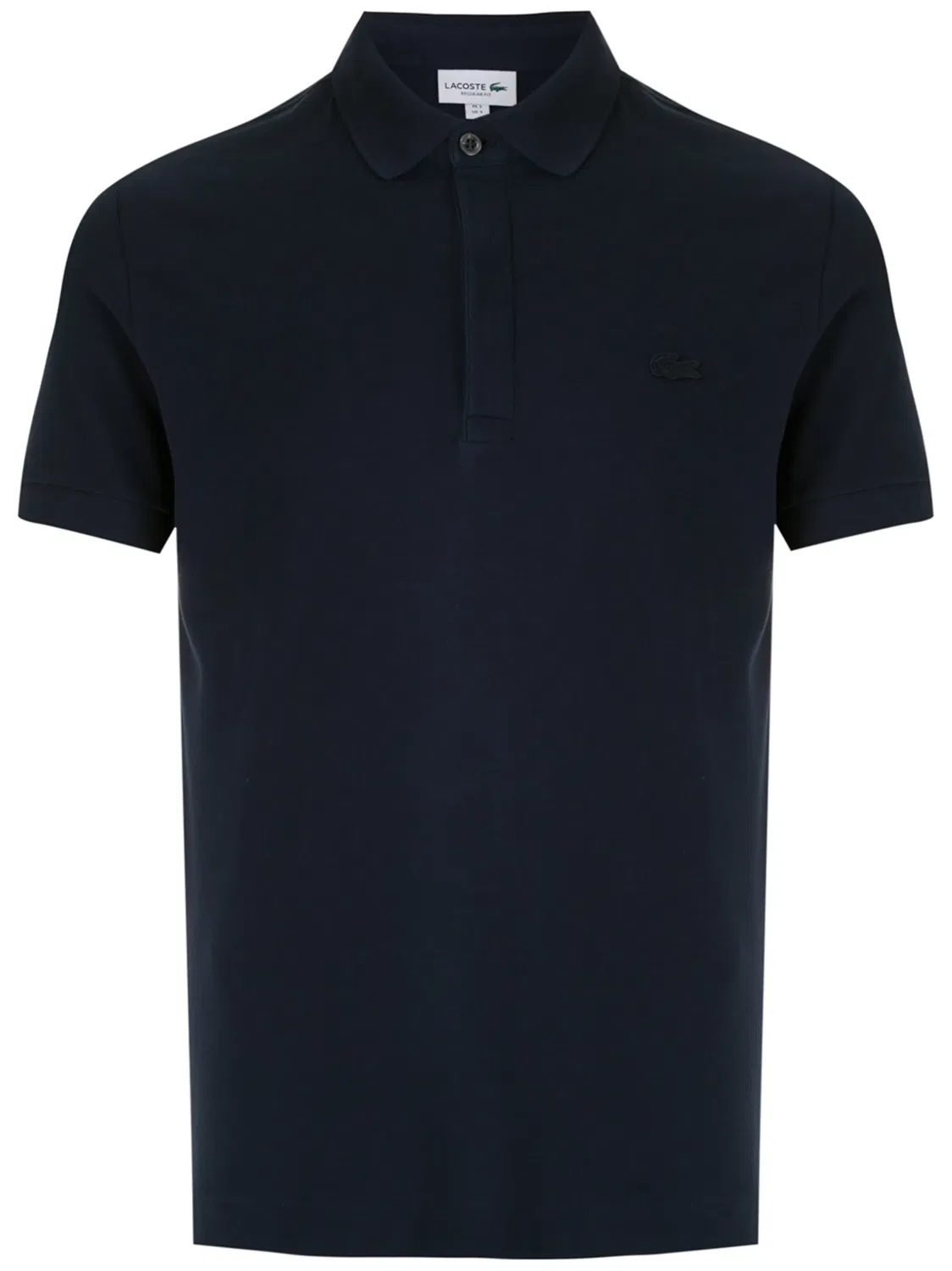 Поло с логотипом Lacoste, синий