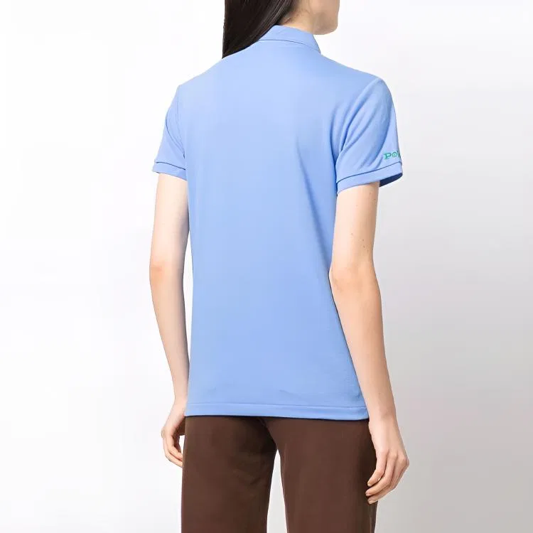 Женское поло Classic Version Polo Ralph Lauren, Blue — фото 3
