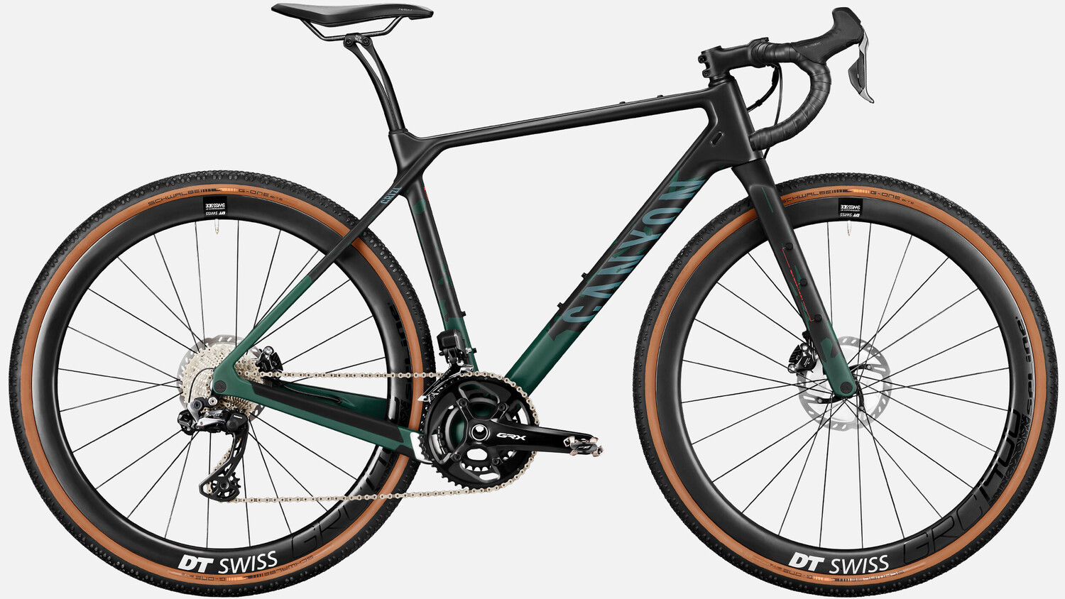 

Гравийный велосипед Canyon Grizl CF SLX 8 Di2, темно-серый