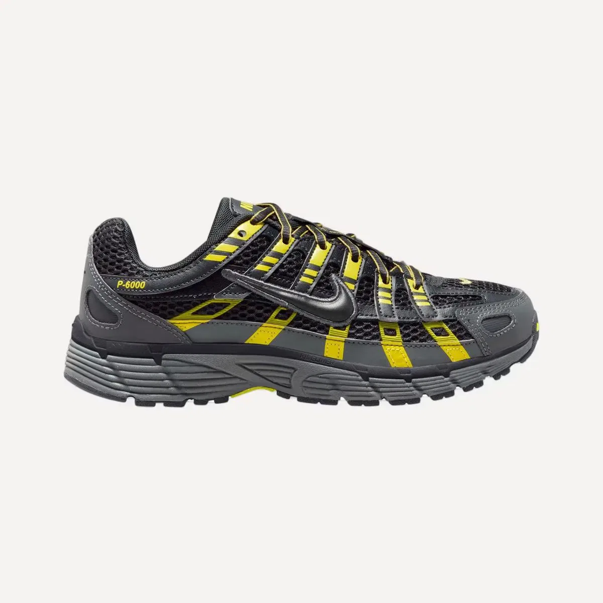 Детские кроссовки для мальчиков NIKE P-6000 BR (GS), Цвет Negro