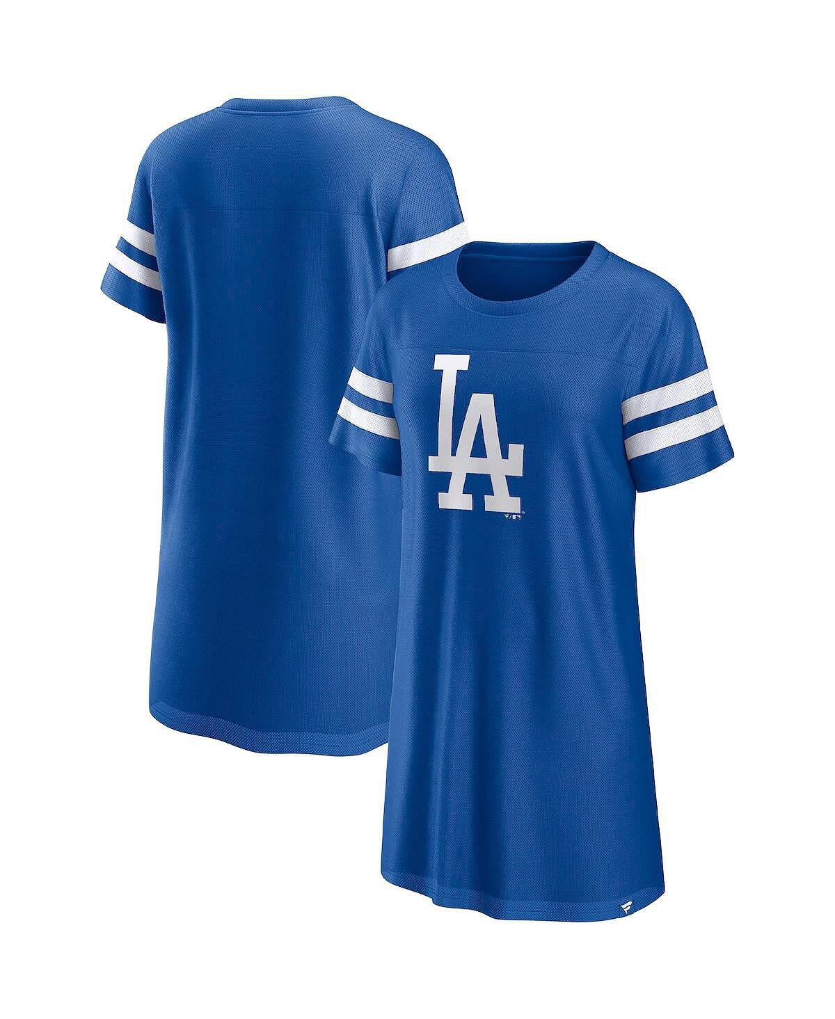 

Женское фирменное сетчатое платье Royal Los Angeles Dodgers Fanatics