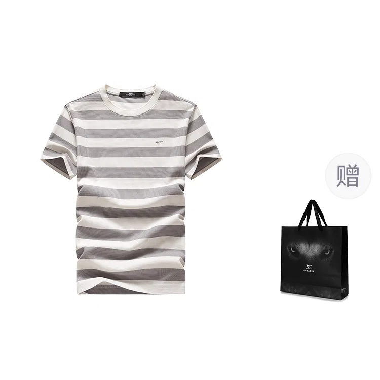 Детская футболка с коротким рукавом, Medium Gray (with Gift Bag), SEPTWOLVES