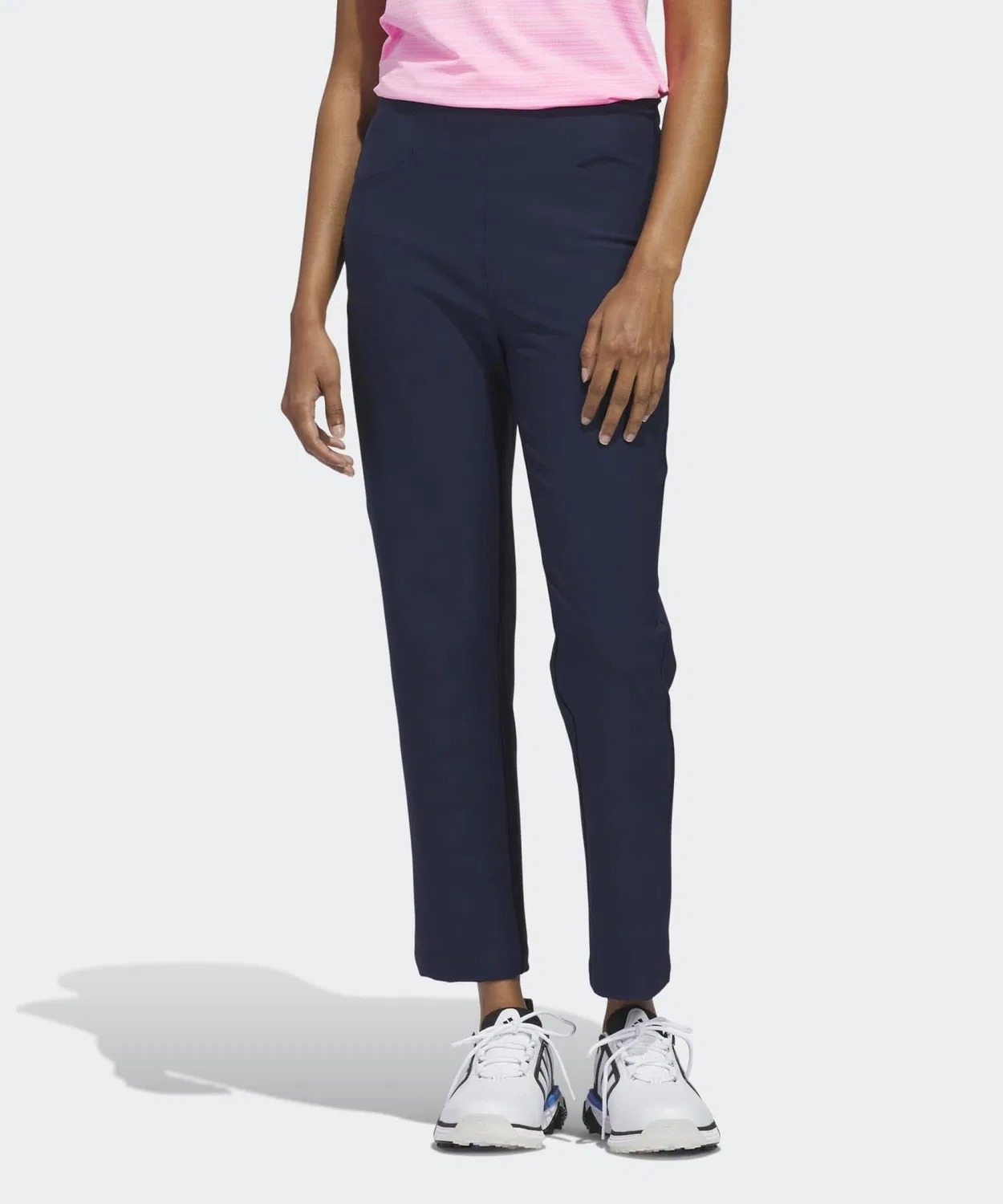 Женские спортивные брюки с высокой посадкой из стрейч-ткани Ultimate365+ Ankle Pant Adidas, Синий