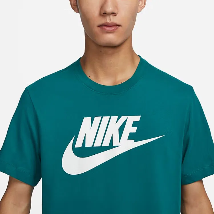 Футболка с принтом Icon Futura Nike, бирюзовый — фото 2