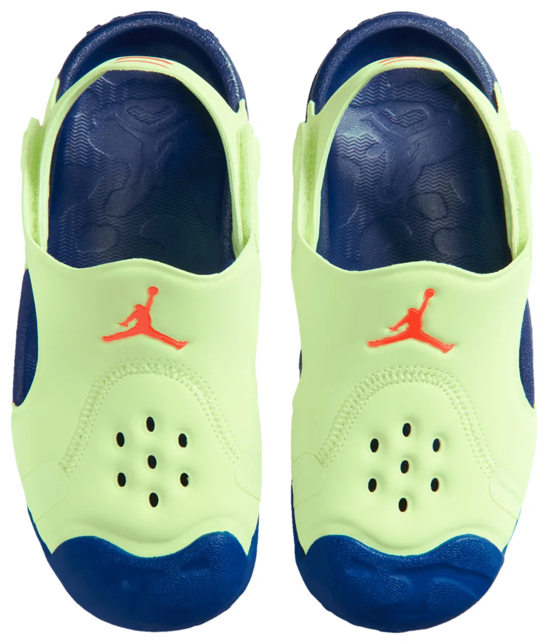 Детские сандалии для девочек с пенной подошвой Jordan OTDR, Jordan, Barely Volt Infrared Game Royal — фото 4