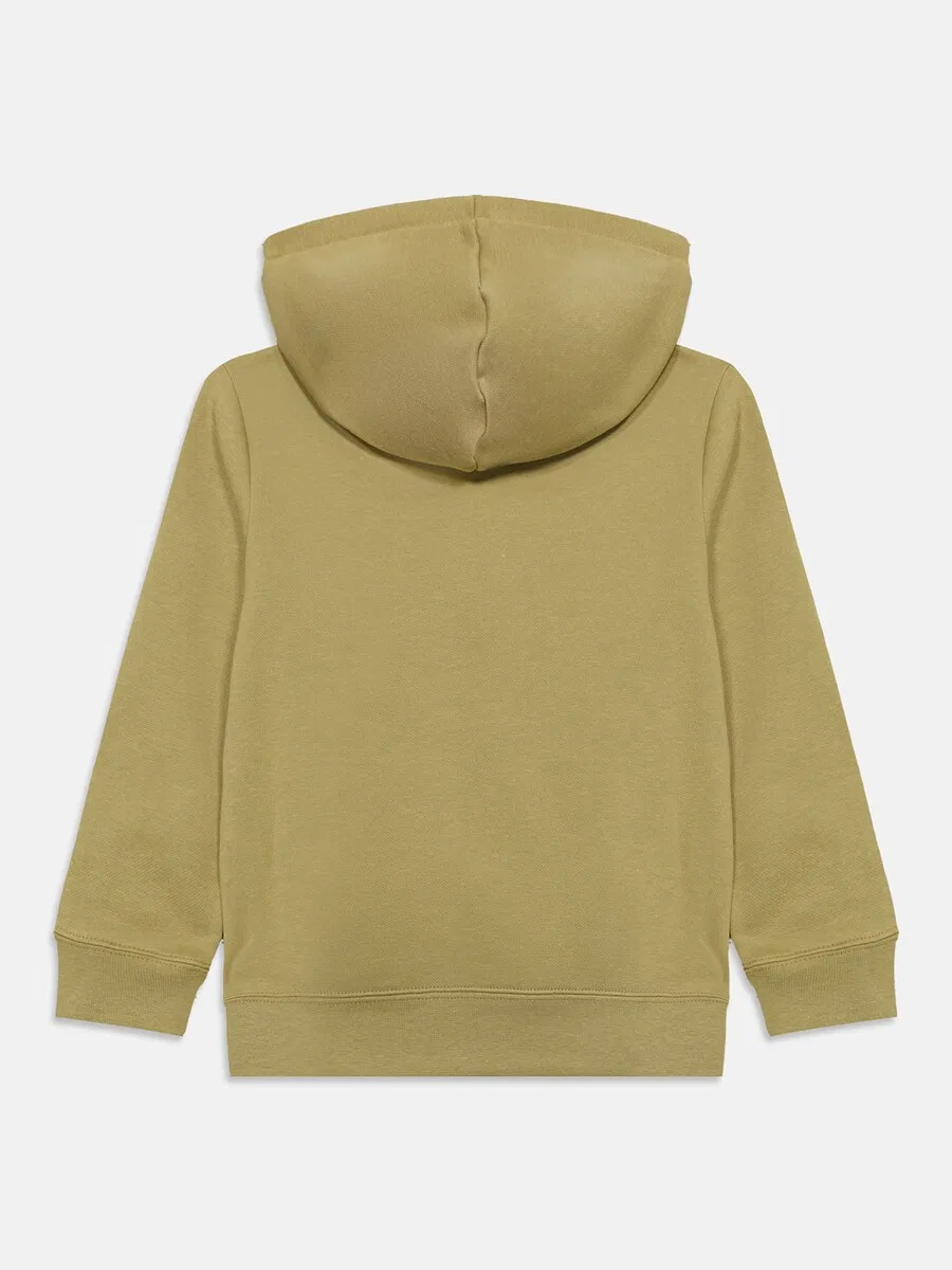 Толстовка PUMA 'ESS No 1' цвета хаки — фото 2