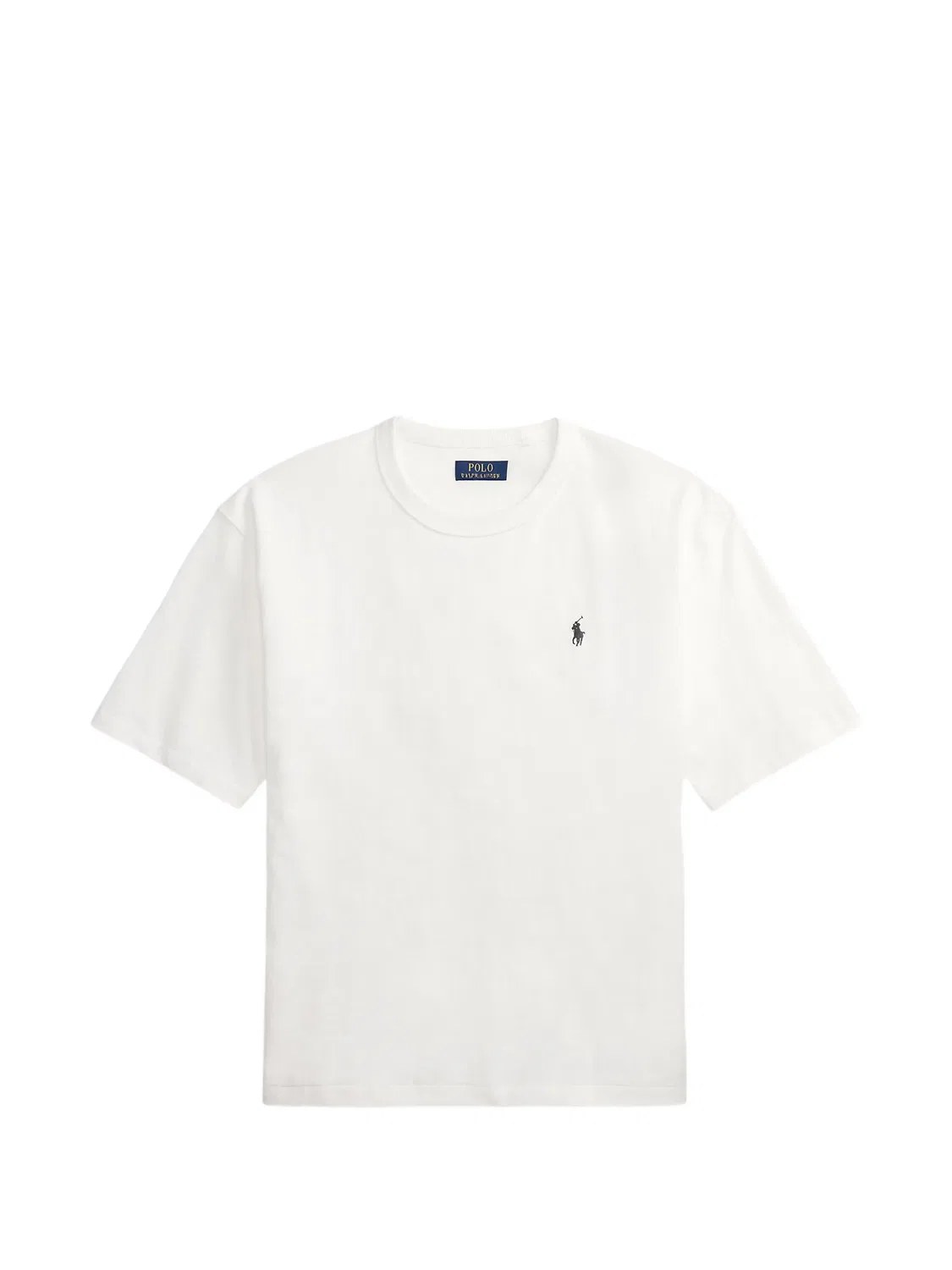 Футболка хлопковая белая Polo Ralph Lauren, белый
