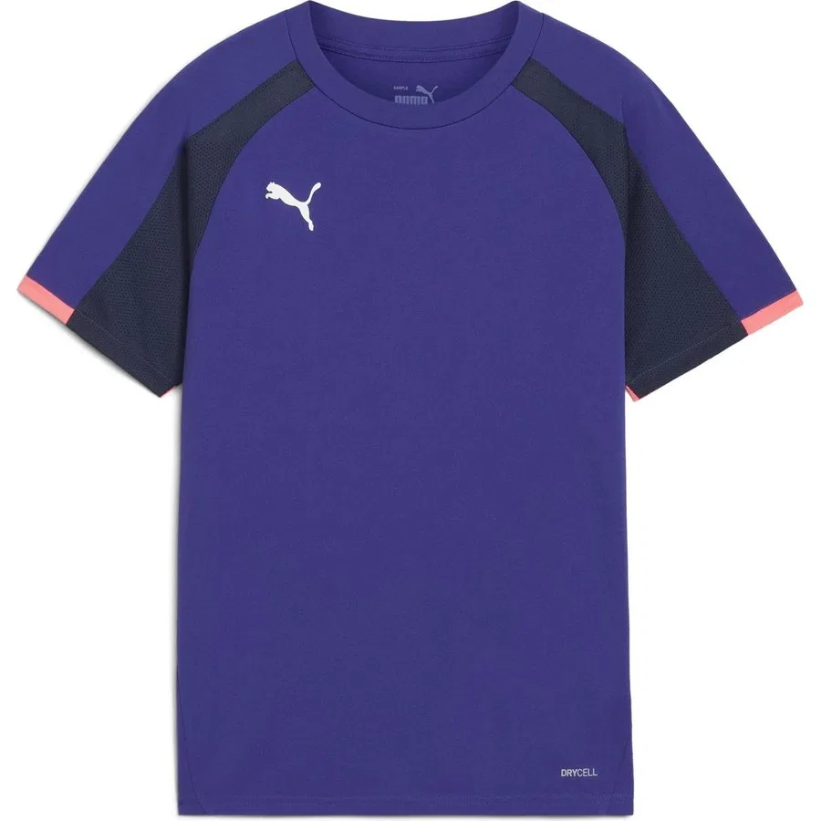 Детская футболка из футера с принтом Jersey Jr Puma, Фиолетовый