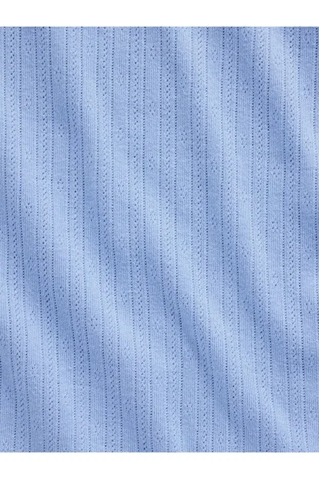 Женская футболка с принтом Gap, Light Blue -006 — фото 3