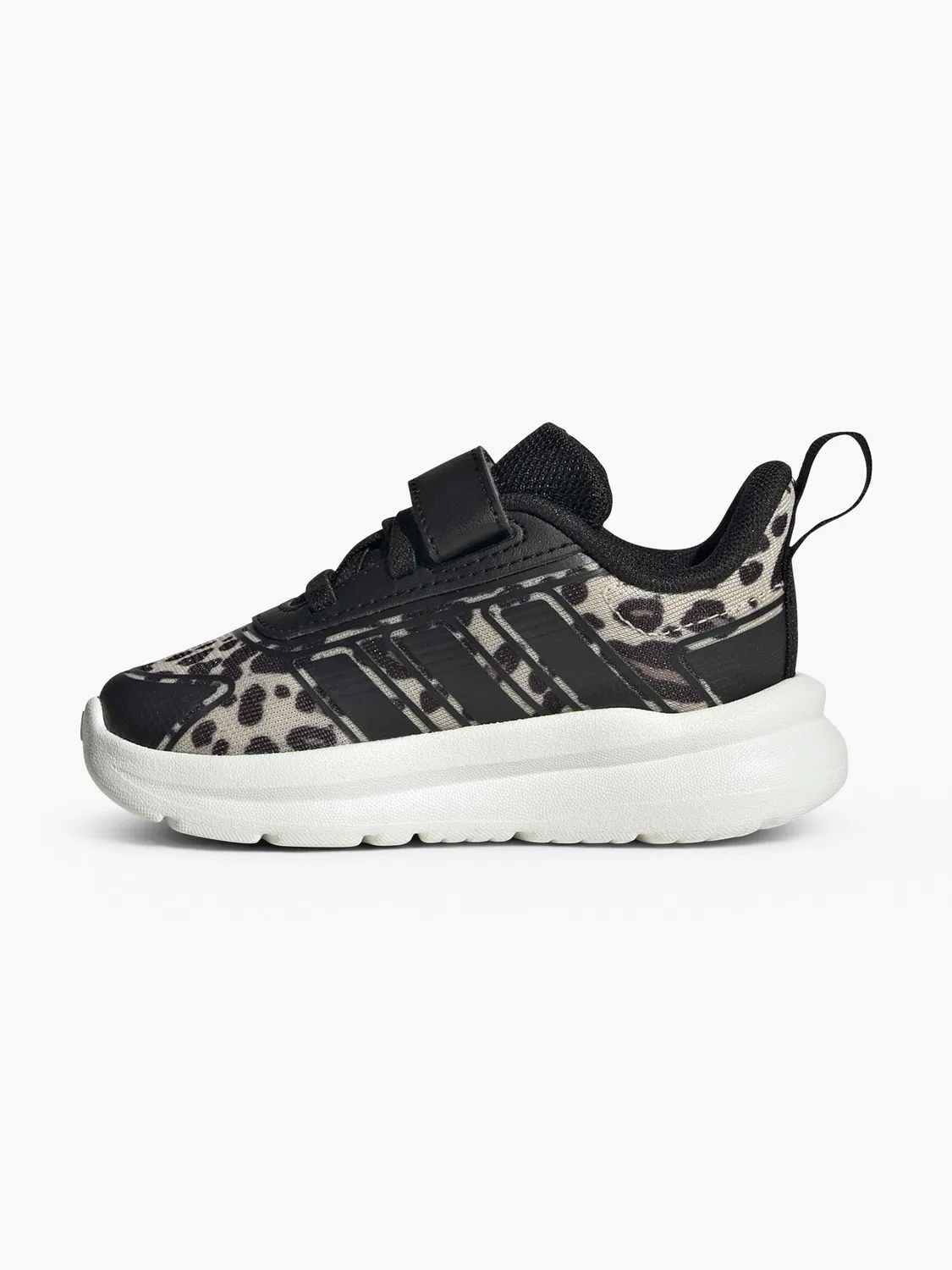 Детские кроссовки с принтом Animal Print Adidas, черный — фото 3