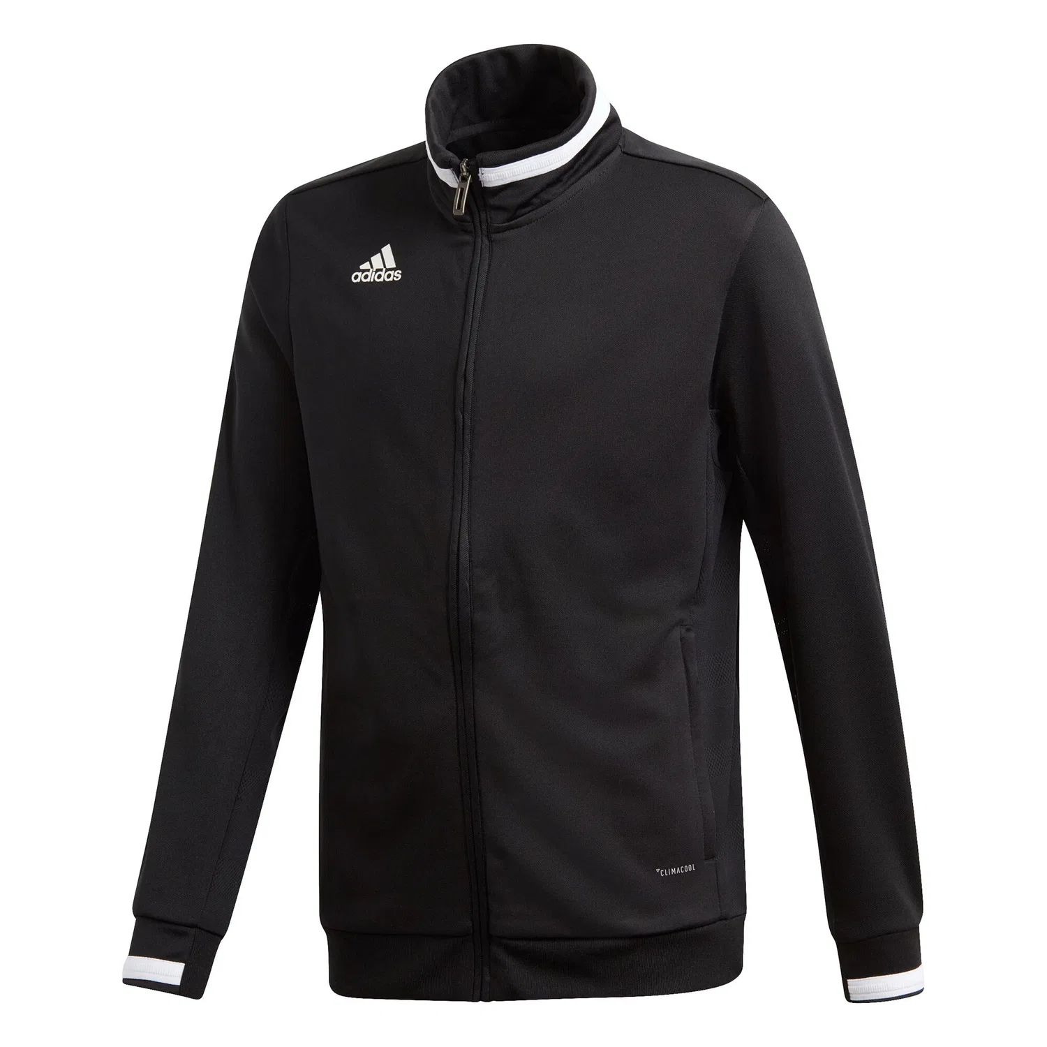 Детская куртка с длинным рукавом Team 19 Adidas, Schwarz Weiss
