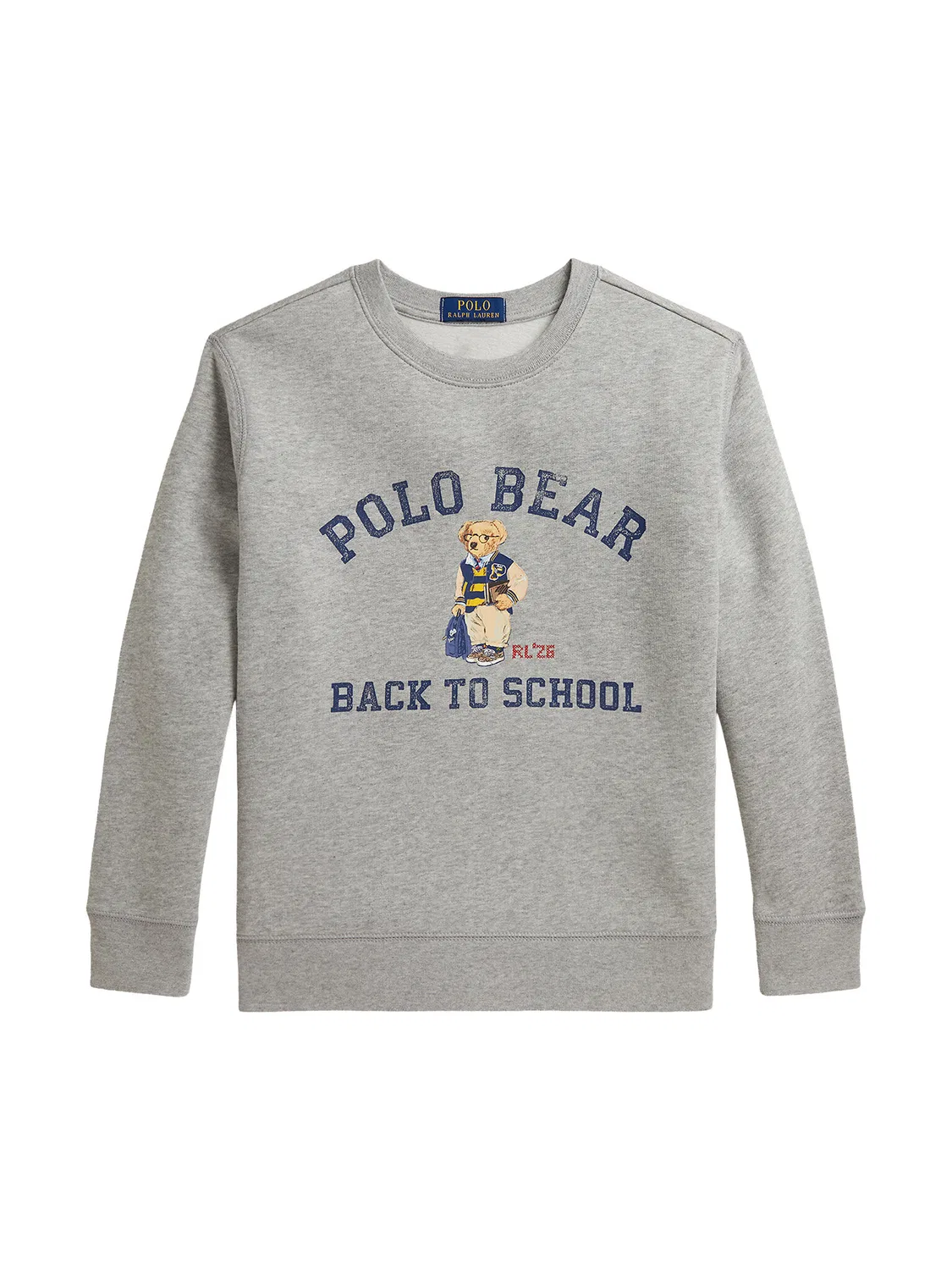 Толстовка стандартного кроя для мальчика Polo Ralph Lauren, серый