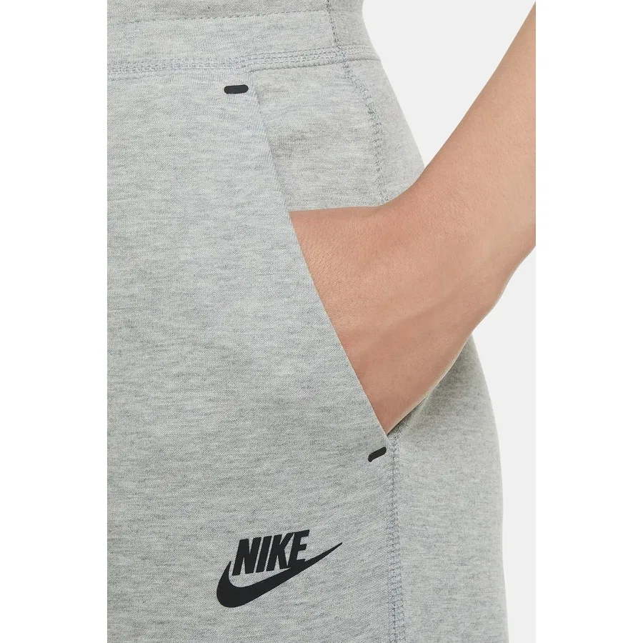 Женские спортивные брюки Tech Fleece с утягивающим кроем, Nike, Серый — фото 4