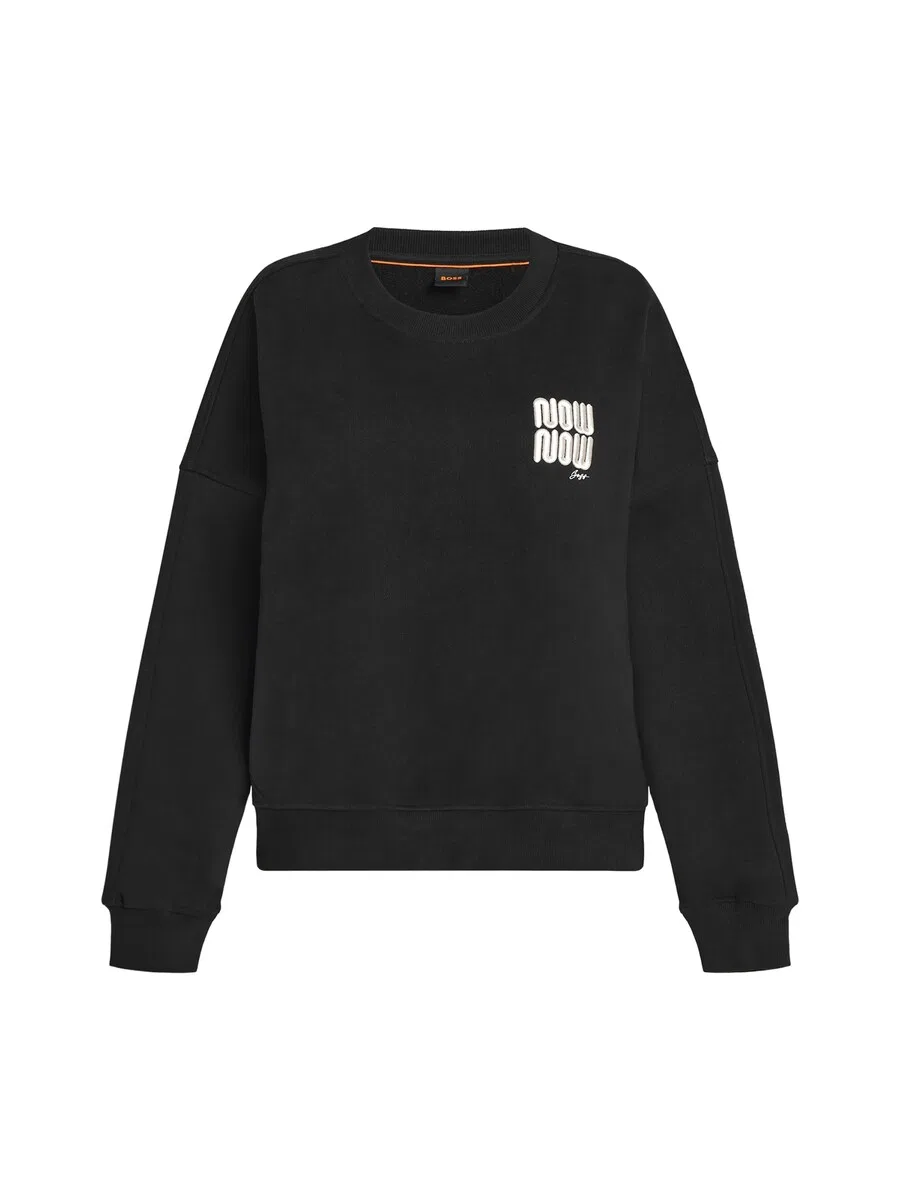 Толстовка BOSS 'C_Ever_6' черного цвета