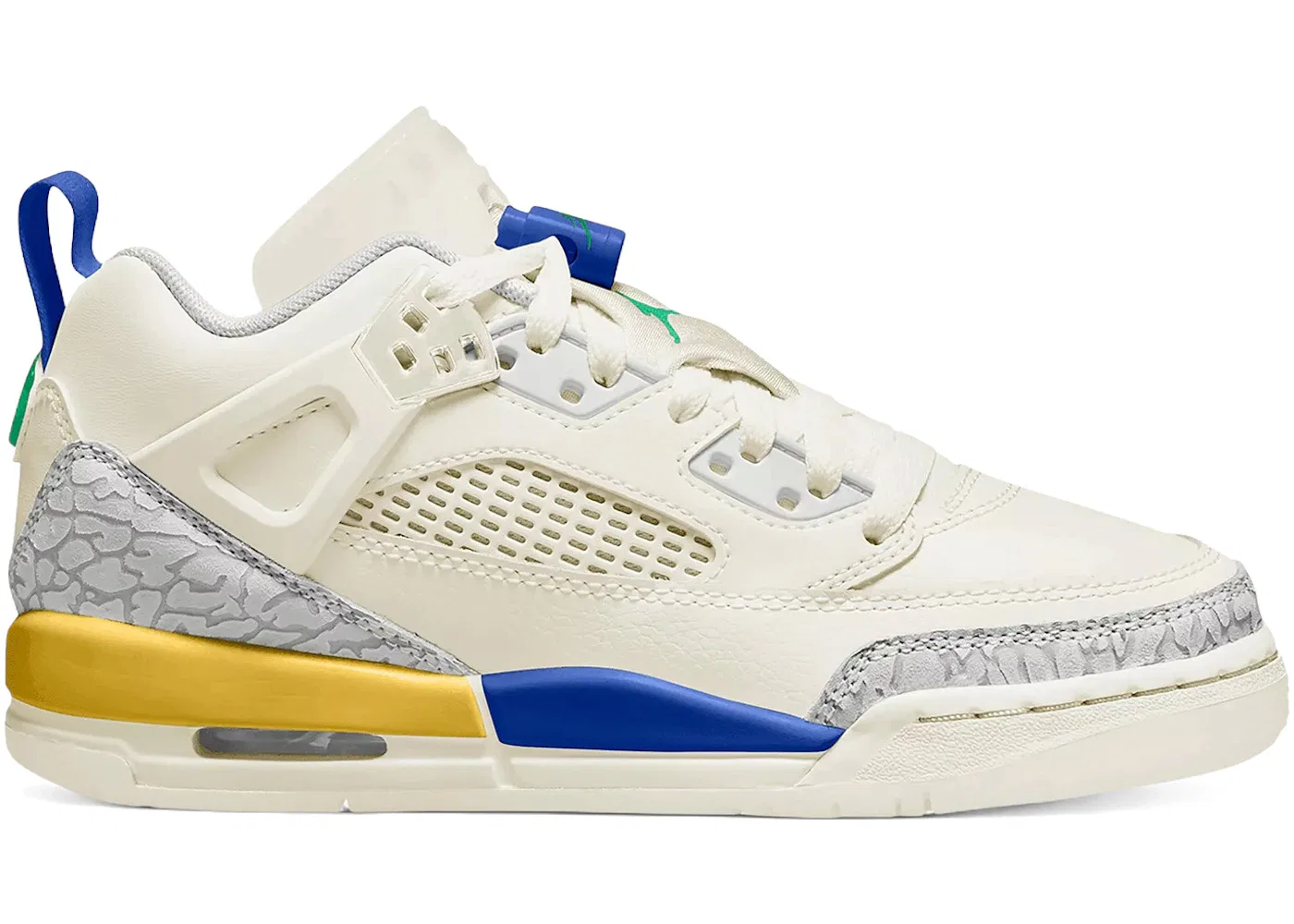 Детские кроссовки Lifestyle Jordan Spizike Low Jordan, Sail/Lucky Green/Old Royal/Phantom/Photon Dust