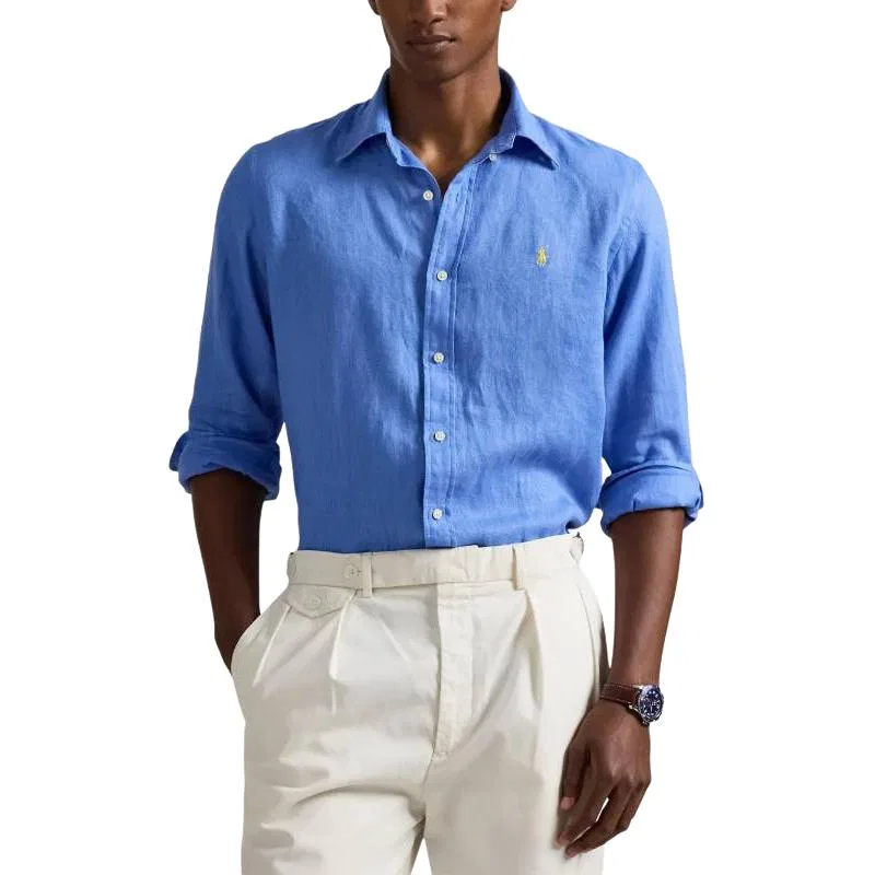 Мужская рубашка с длинным рукавом Polo Ralph Lauren — фото 3