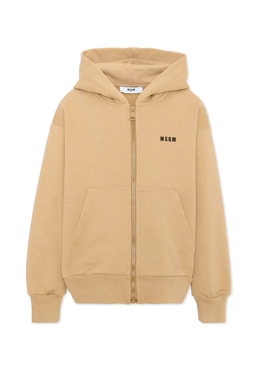 Толстовка унисекс Felpa на молнии Msgm, Beige