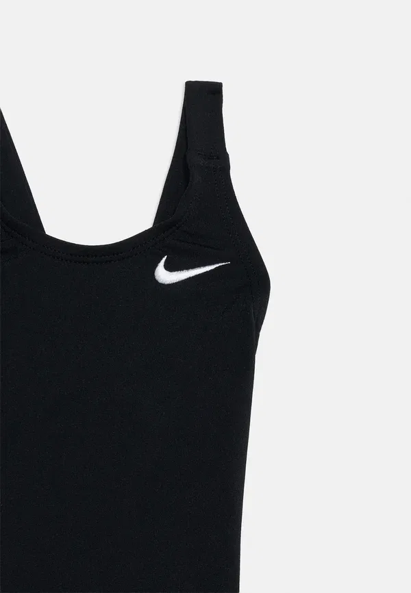 Купальник слитный 100% polyester Nike Swim Black, черный — фото 3