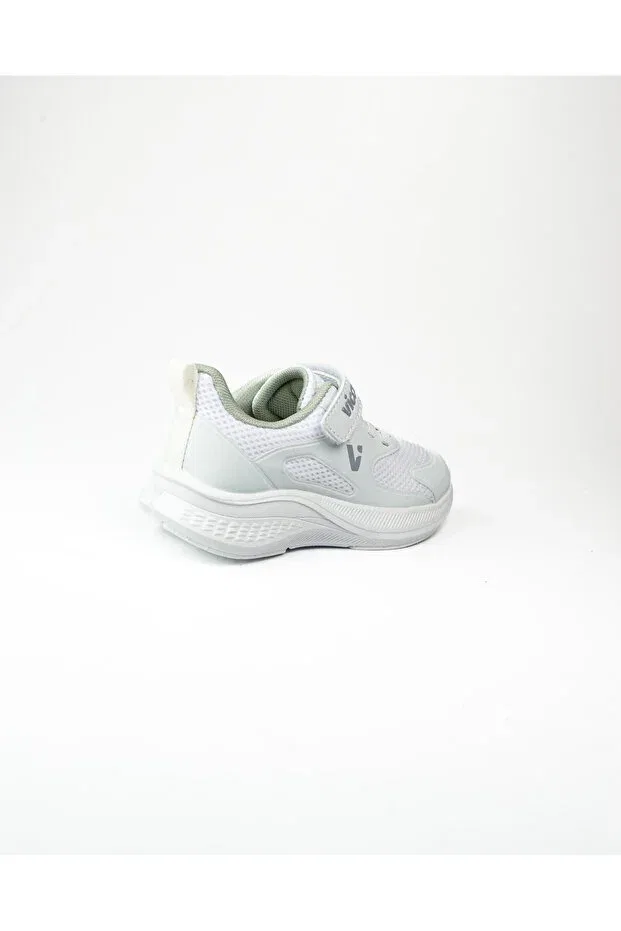 Детские кроссовки для девочек со шнуровкой Vicco, White — фото 4