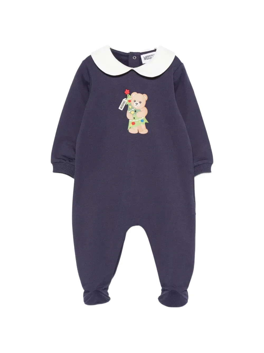 Пижама с длинным рукавом Teddy Bear Moschino Kids, синий